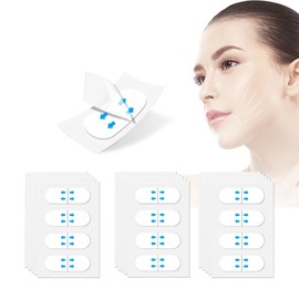 Face Lift Tape,60PCS Face Lift Tape Invisible,V-Shaped Instant Face Tapes for Lifting Around Sagging Skin Eyes Neck Double Chin Wrinkles Waterproof-M8