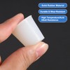 PATIKIL Tapered Shaped Solid Silicon Stopper, 1" Tube Rubber Stoppers