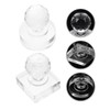 Healvian 2pcs Eye Shadow Press Tool Eye Shadow Stamper Press