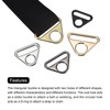 QUARKZMAN Triangle Buckle Adjuster, Pack of 10 2 Inch Triangle