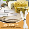Patelai 4 Pcs Butter Spreader Knives, Stainless Steel Butter Knife