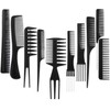 KIRA Professional Hair Combs Salon Styling Tools Comb Set 10