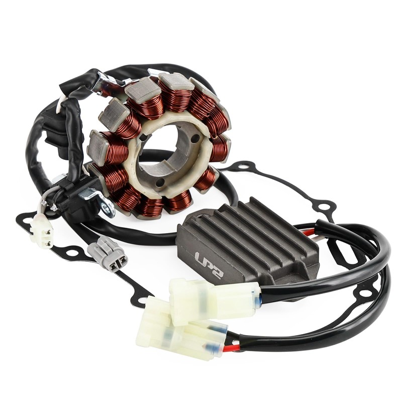Artudatech Magneto Stator + Voltage Rectifier + Gasket Fit for