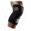 McDavid Unisex – Erwachsene Kniebandage-408 Kniebandage, Schwarz, Einheitsgröße