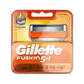 Gillette EQHTYRUZ Fusion 5-blade razor 4P -O / 질레트 EQHTYRUZ 퓨전 5중 면도날 4P -O