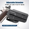 OWB 1911 Holster – Fit Most Non-Rail 1911 Pistol with