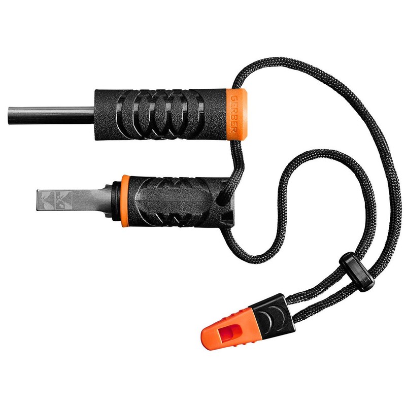 Gerber Gear Fire Starter Ferro Rod Survival Tool with an