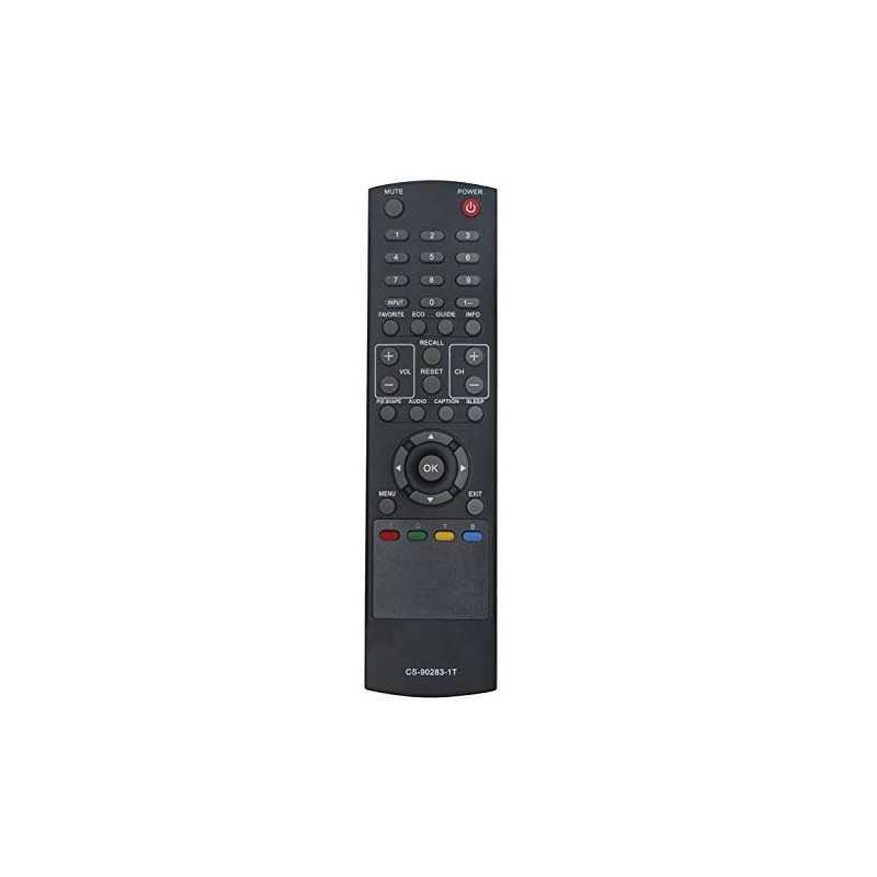 CS-90283-1T Replacement Remote Control Compatible with Sanyo TV DP26647 DP42647