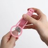 Elderly Nail Clipper Set with Magnifier and Splash Guard 2 White