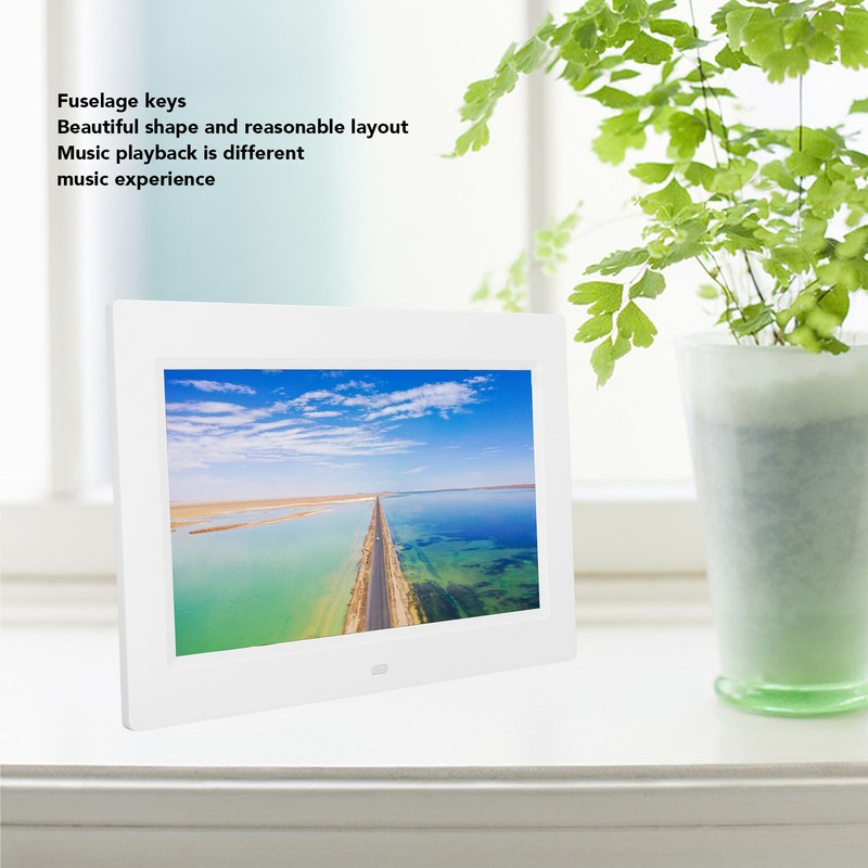 10 Inch Digital Photo Frame HD 1024x600 LED Electronic Photo