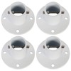 HECASA Deck Anchor Flange Cast Above Ground Pool Ladders Handrails