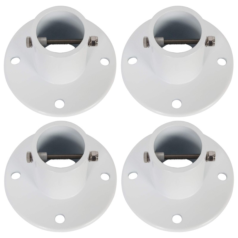 HECASA Deck Anchor Flange Cast Above Ground Pool Ladders Handrails