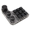 Programmable Macro Keyboard 9 Keys 3 Knobs USB Bluetooth Connection
