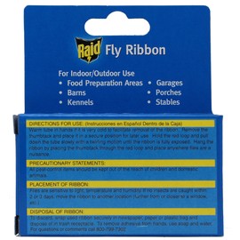 Raid Fly Ribbon Bug & Insect Catcher (4 Pack)