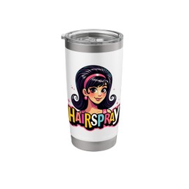 Hairspray Retro Musicals Theatre 1960s Motivational Musical Stainless Steel Insulated Tumbler