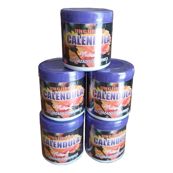 Caléndula Gel Con Árnica, Romero, Clavo 120g (5 Pack)
