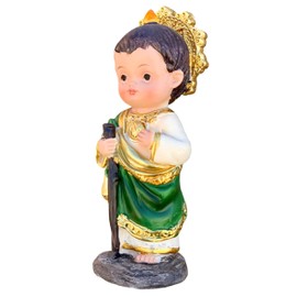 Luciana Collection >4" Inch of Saint Jude Baby Face-San Judas Tadeo Religion Polyresin