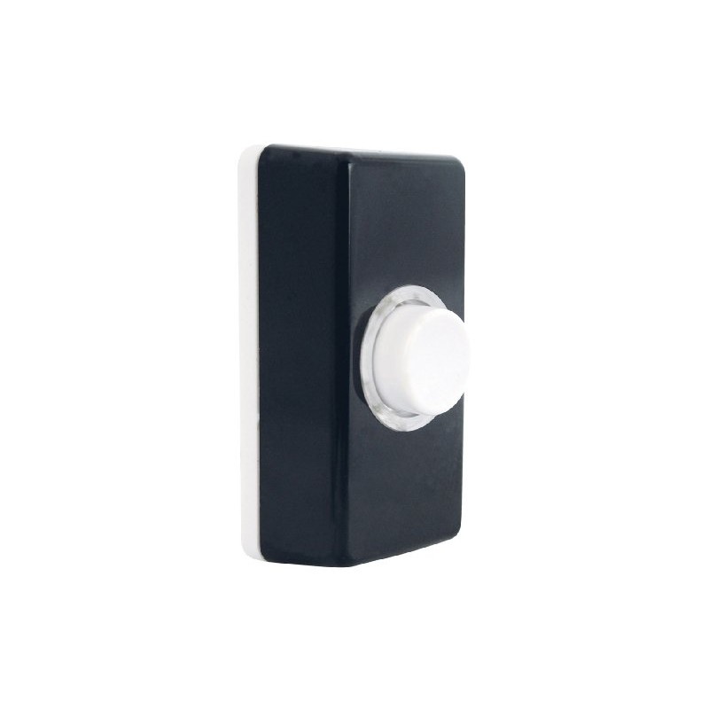 Eterna EA4000 Wired Non-Illuminated Bell Push with 2 Covers