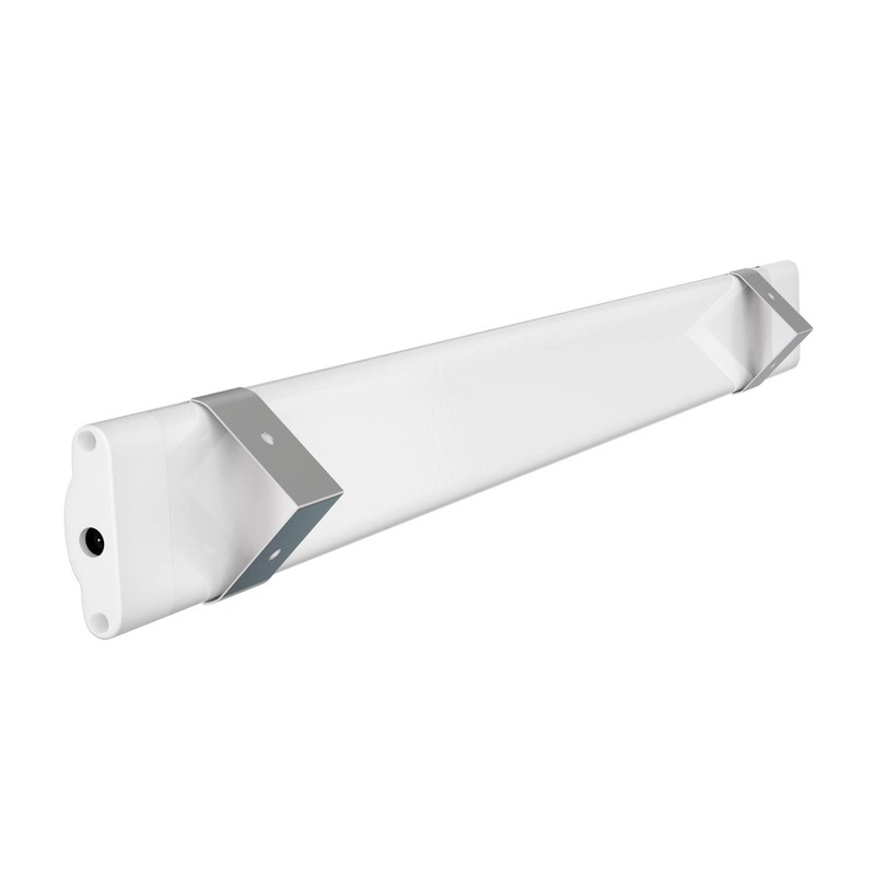 ledscom.de Siris LED Under-Unit Light Matt White with Connector, Corner