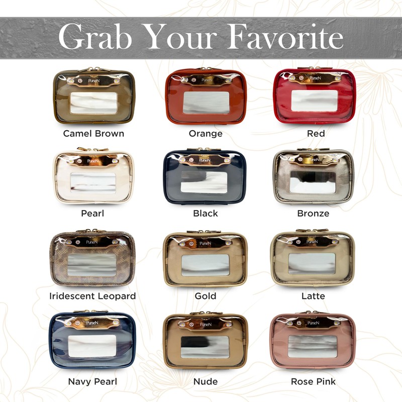 OFT 2024 LITTMINI Lighted Mirror Case - Small Makeup Bag