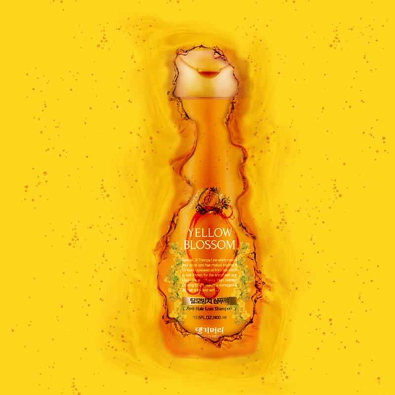 [DAENG GI MEO RI] Yellow Blossom Shampoo 400ml / Anti