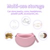 2 Pack Silicone Retainer Case with Vent Holes Lanyard Aligner