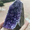 Pachamama Essentials Amethyst Cluster Cut Base from Uruguay, Rose Quartz