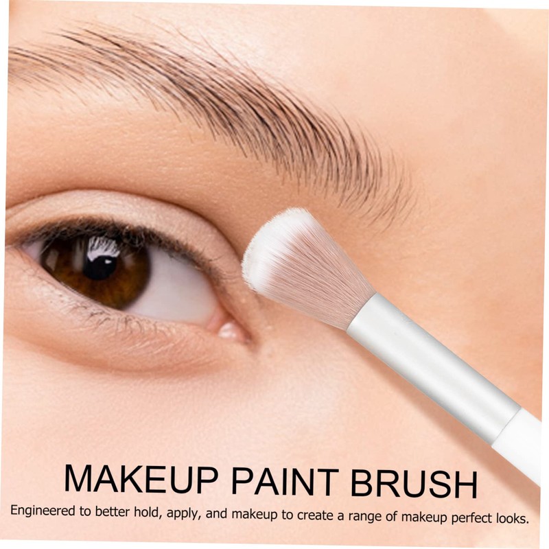 IWOWHERO Double Sided Makeup Brush 2 in 1 Eyeshadow Highlighter