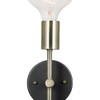 GLOBE Electric Owen 1-Light Plug-in or Hardwire Wall Sconce, Antique