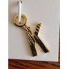 Gorjana 18K Gold Plated Alphabet Parker Charm-Initial K