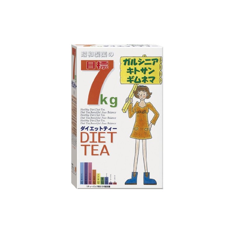 Showa Pharmaceutical Target Diet Tea, 15.4 lbs (7 kg), 0.1