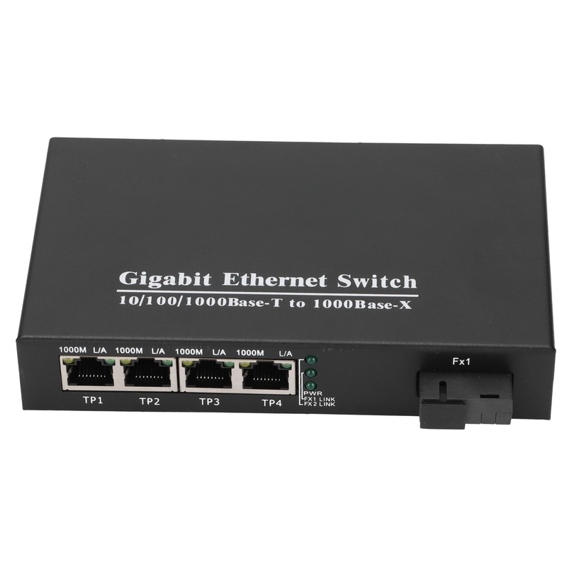 4 Ports Gigabit Ethernet Switch TBCMC3714ES20A Plug Play Stable Sturdy