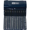 KS Tools 140.3050 Needle files set, 12 pcs, 145mm