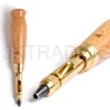 JKCrafts Japanese Screw Punch Tool - Brown Wood Handle Belt