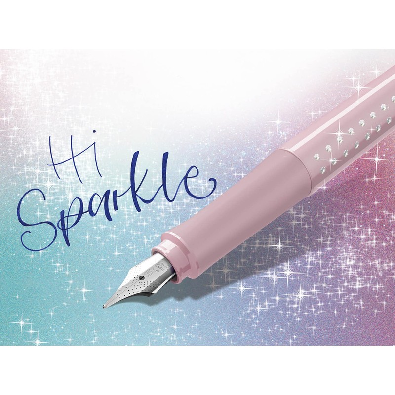 FABER-CASTELL 201515 Fountain Pen Sparkle Nib Width M Rose in