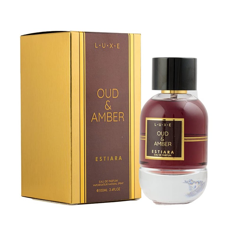 Estiara Luxe Oud And Amber for Unisex - 3.4 oz
