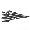 Custom-Cut Slingshot Grips - Slingshot Frame: Scout LT2, Grip Texture: