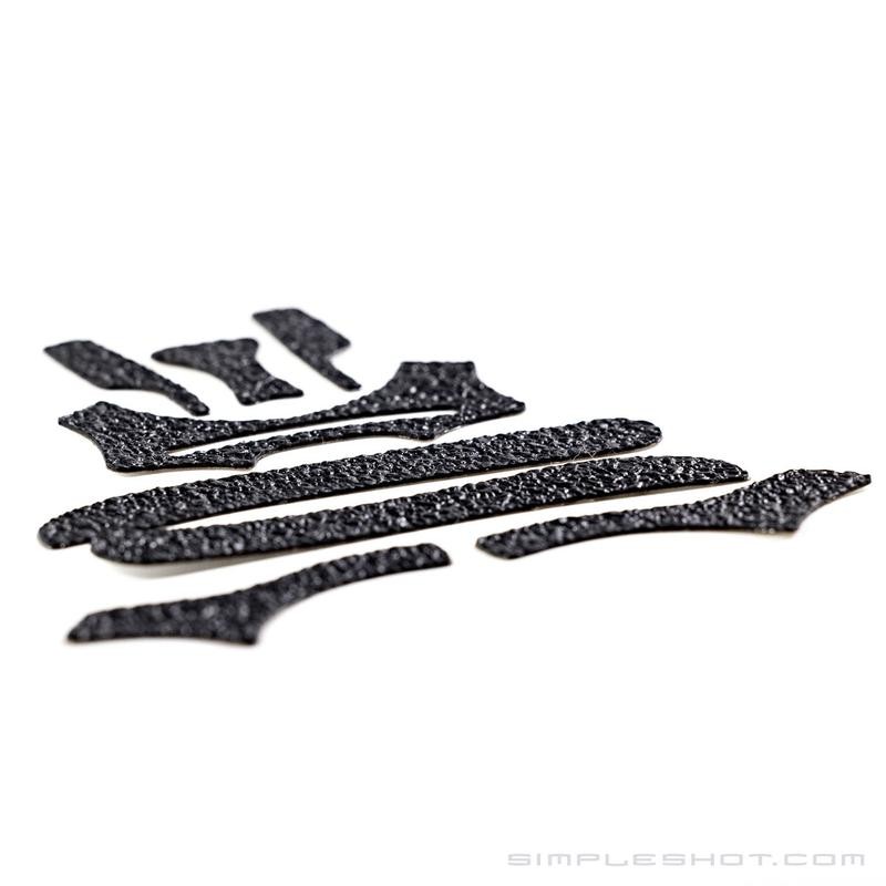 Custom-Cut Slingshot Grips - Slingshot Frame: Scout LT2, Grip Texture:
