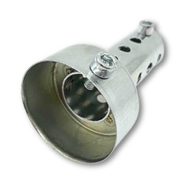 JYFACTORY バッフル インナー サイレンサー マフラー 消音器 可変式 48ｍｍ ショート