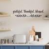 Vancetyno Grateful Thankful Blessed Vinyl Wall Decal Inspirational Quote Wall