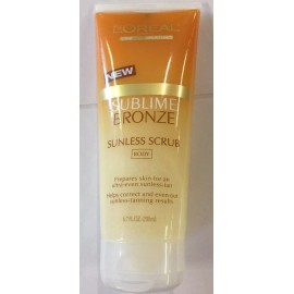 L'Oréal L'Oreal Sunless Sublime Bronze Body Scrub - 6.7 Oz NEW.