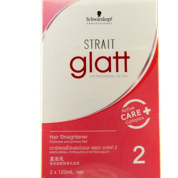 Schwarzkopf Glatt Strait Styling Professional Hair Straightener No. 2 for Colored and Porous Hair