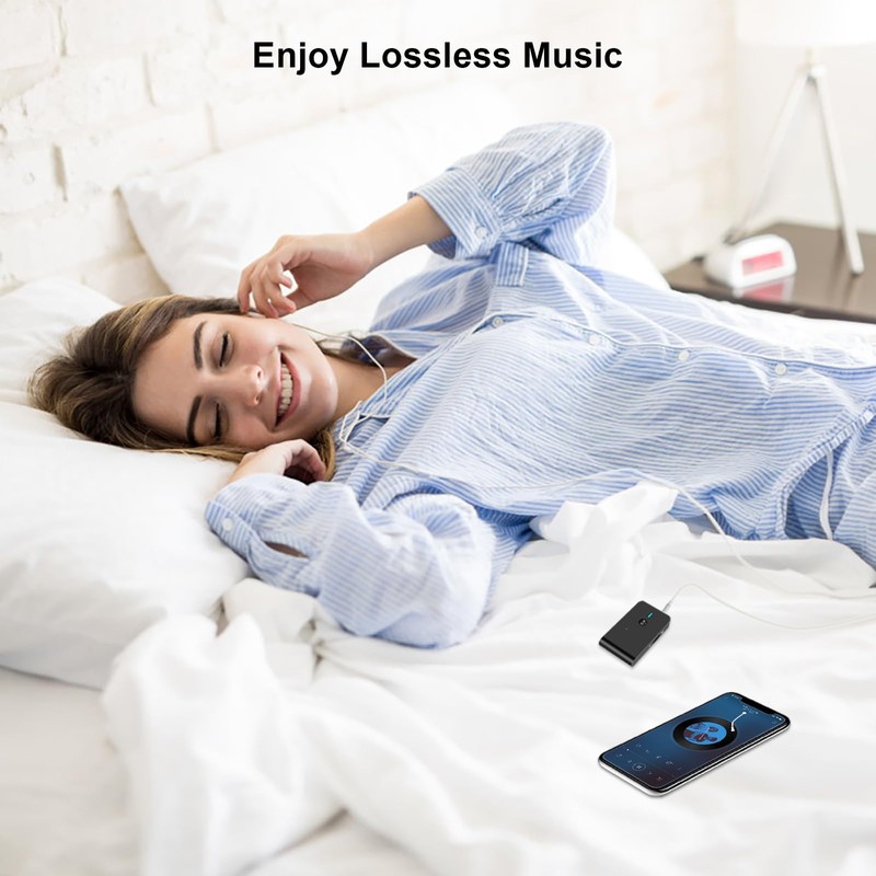 2-in-1 Bluetooth Transmitter Receiver Adapter, Skybess 3.5mm AUX Wireless Audio