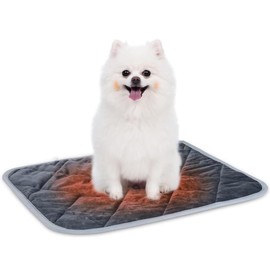 Snblzhef Self-Heating Pet Mat Super Warm Cage Mat Washable and Non-Slip Kennel Mat Suitable for Small and Medium Dogs Pet Supplie