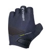 Chiba Road Master Cycling Gloves Short Black 2024: Size: S
