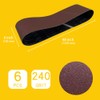 6 x 48 Inch 240 Grit Sanding Belt | Premium