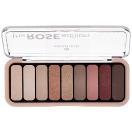 essence cosmetics The Rose Edition Eyeshadow Palette, No. 20 Lovely In Rose, Pink, Long-Lasting, Matte, Metallic, Natural, Shimmering, Colour-Intense, Vegan, Nano Particles Free (10 g)