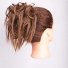 Lativ Messy Hair Bun Tousled Updo Hair Scrunchies Extension With