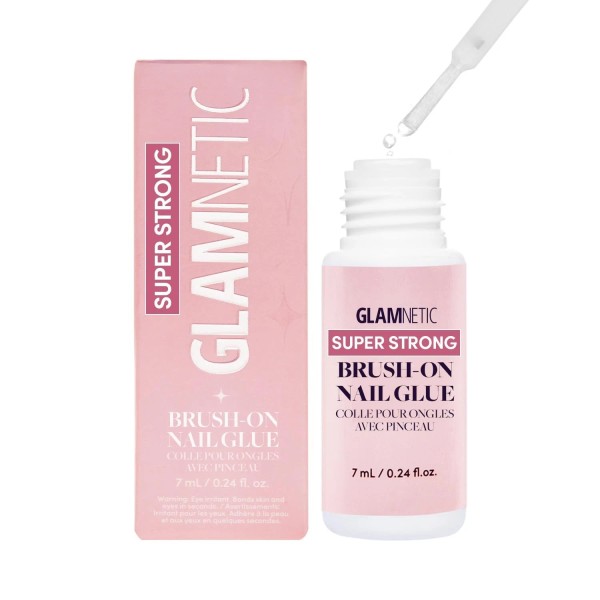 BRANDED Glamnetic Super Strong Brush On Nail Glue | Brush