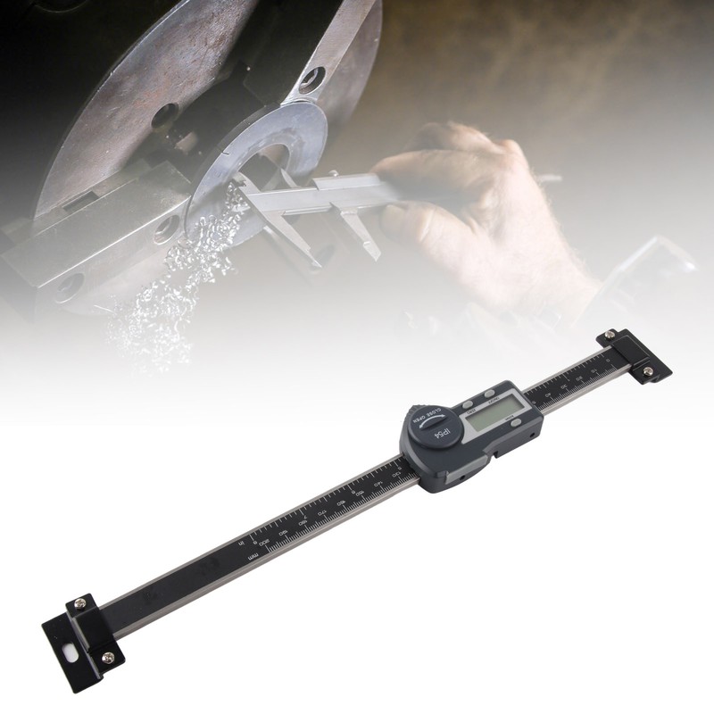 IP54 Horizontal Vernier Caliper LCD Display Digital Linear Scale Measuring